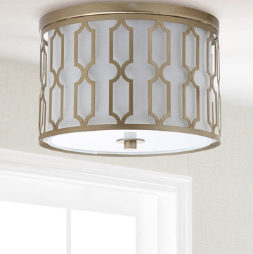 Link Metal LED Flush Mount - JONATHAN Y